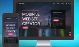 Создайте бесплатный сайт с помощью Mobirise без необходимости в программировании